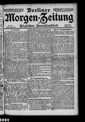 Berliner Morgen-Zeitung vom 09.03.1901