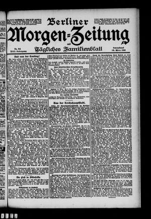 Berliner Morgen-Zeitung vom 16.03.1901