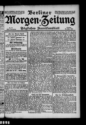 Berliner Morgen-Zeitung vom 29.03.1901