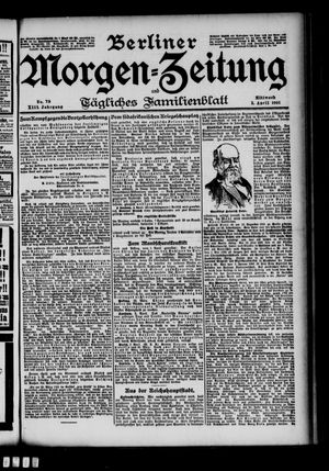 Berliner Morgen-Zeitung vom 03.04.1901
