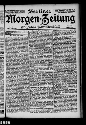 Berliner Morgen-Zeitung vom 05.04.1901