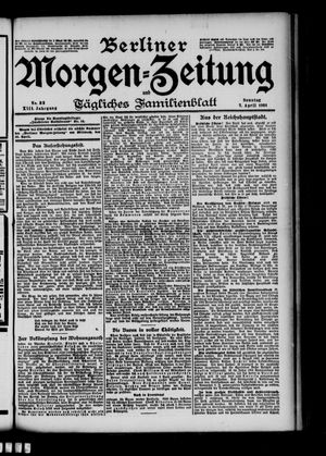 Berliner Morgen-Zeitung vom 07.04.1901