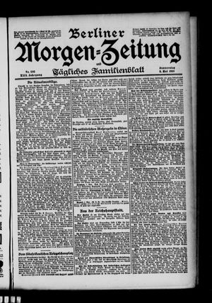 Berliner Morgen-Zeitung vom 02.05.1901