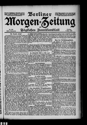 Berliner Morgen-Zeitung vom 03.05.1901