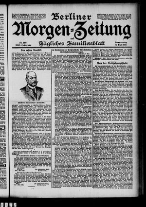 Berliner Morgen-Zeitung vom 09.05.1901