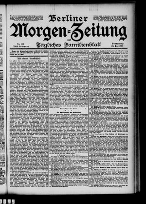 Berliner Morgen-Zeitung vom 16.05.1901