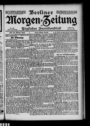 Berliner Morgen-Zeitung vom 22.05.1901