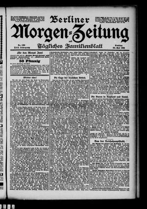 Berliner Morgen-Zeitung vom 24.05.1901