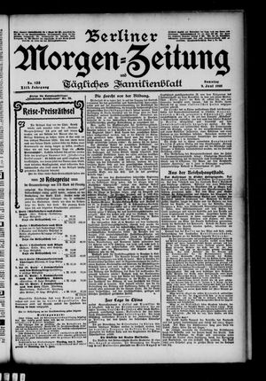 Berliner Morgen-Zeitung vom 09.06.1901