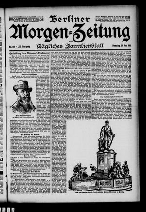 Berliner Morgen-Zeitung vom 18.06.1901