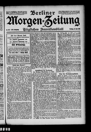 Berliner Morgen-Zeitung vom 21.06.1901