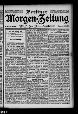 Berliner Morgen-Zeitung vom 29.06.1901
