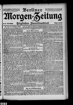 Berliner Morgen-Zeitung vom 12.07.1901