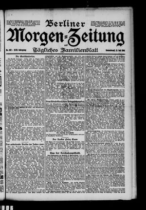 Berliner Morgen-Zeitung vom 13.07.1901