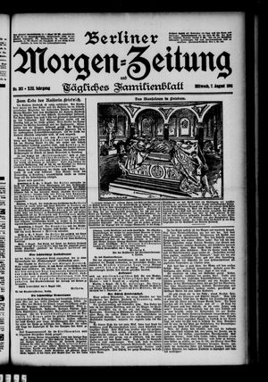 Berliner Morgen-Zeitung vom 07.08.1901