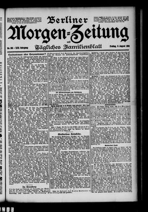 Berliner Morgen-Zeitung vom 09.08.1901