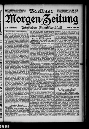 Berliner Morgen-Zeitung vom 16.08.1901