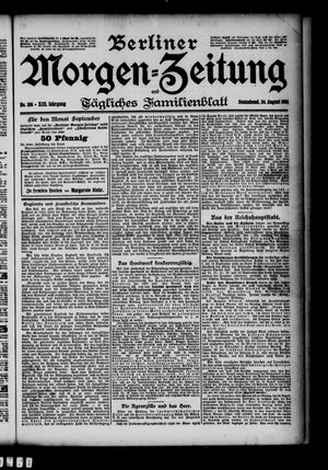 Berliner Morgen-Zeitung vom 24.08.1901