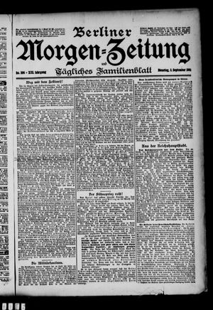 Berliner Morgen-Zeitung vom 03.09.1901