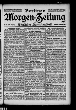 Berliner Morgen-Zeitung vom 12.10.1901