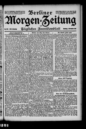 Berliner Morgen-Zeitung vom 03.11.1901