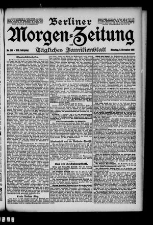 Berliner Morgen-Zeitung vom 05.11.1901