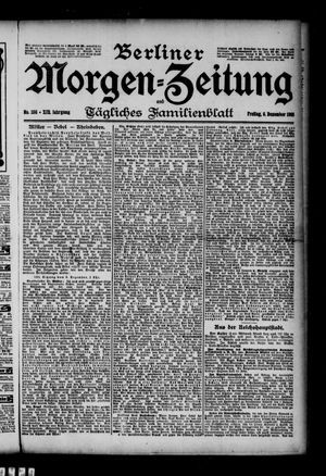 Berliner Morgen-Zeitung vom 06.12.1901