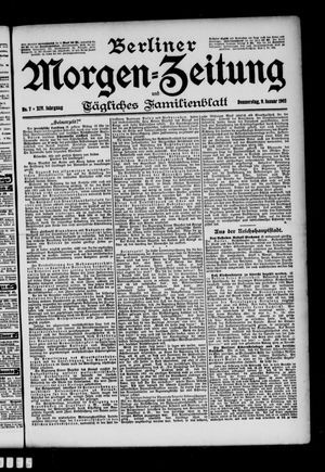 Berliner Morgen-Zeitung on Jan 9, 1902
