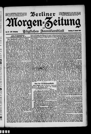 Berliner Morgen-Zeitung vom 12.01.1902