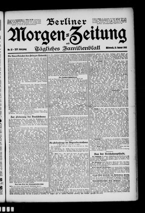 Berliner Morgen-Zeitung vom 15.01.1902