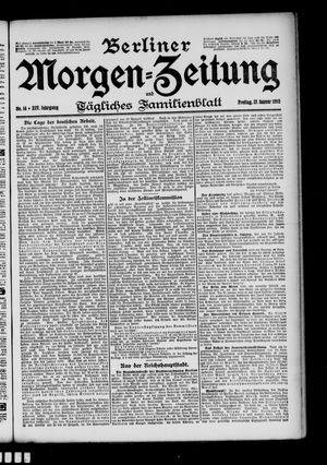 Berliner Morgen-Zeitung vom 17.01.1902