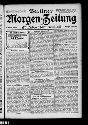 Berliner Morgen-Zeitung vom 24.01.1902