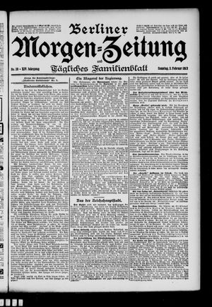 Berliner Morgen-Zeitung vom 02.02.1902