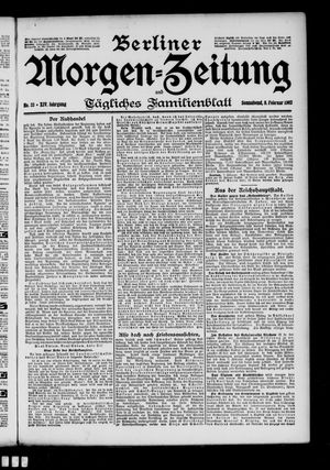 Berliner Morgen-Zeitung vom 08.02.1902