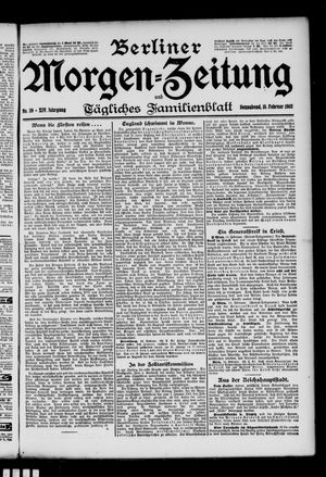 Berliner Morgen-Zeitung vom 15.02.1902