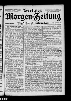 Berliner Morgen-Zeitung vom 05.03.1902