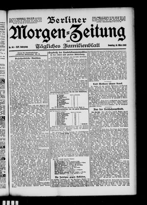 Berliner Morgen-Zeitung vom 16.03.1902