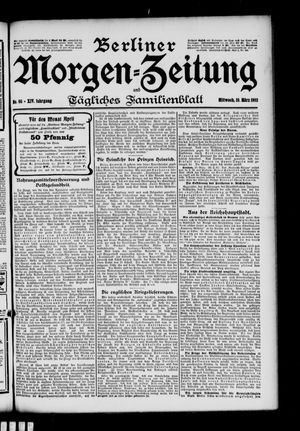 Berliner Morgen-Zeitung vom 19.03.1902