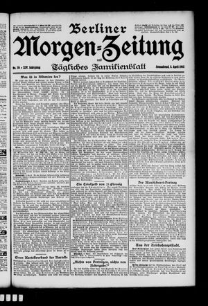Berliner Morgen-Zeitung vom 05.04.1902