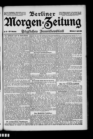 Berliner Morgen-Zeitung vom 09.04.1902