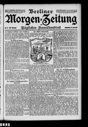 Berliner Morgen-Zeitung vom 19.04.1902