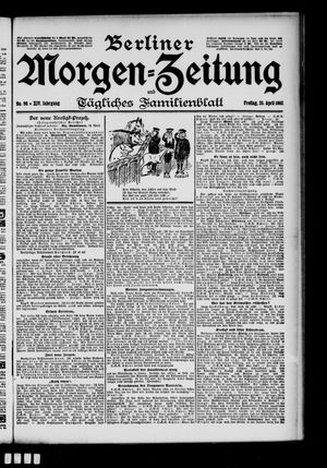 Berliner Morgen-Zeitung vom 25.04.1902