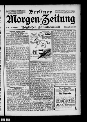 Berliner Morgen-Zeitung vom 30.04.1902
