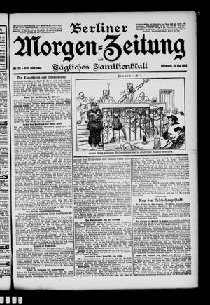 Berliner Morgen-Zeitung vom 14.05.1902
