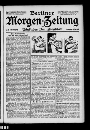 Berliner Morgen-Zeitung vom 22.05.1902