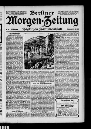Berliner Morgen-Zeitung vom 24.05.1902
