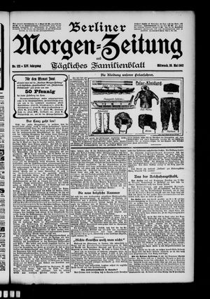 Berliner Morgen-Zeitung vom 28.05.1902