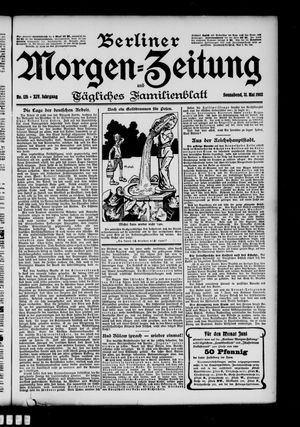 Berliner Morgen-Zeitung vom 31.05.1902