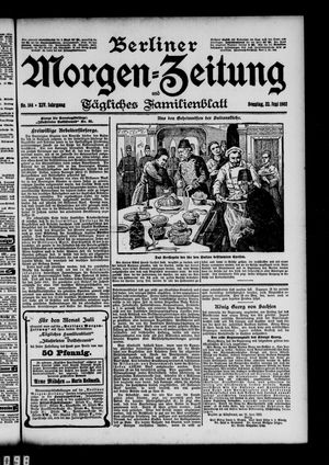 Berliner Morgen-Zeitung vom 22.06.1902