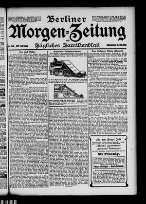 Berliner Morgen-Zeitung vom 28.06.1902
